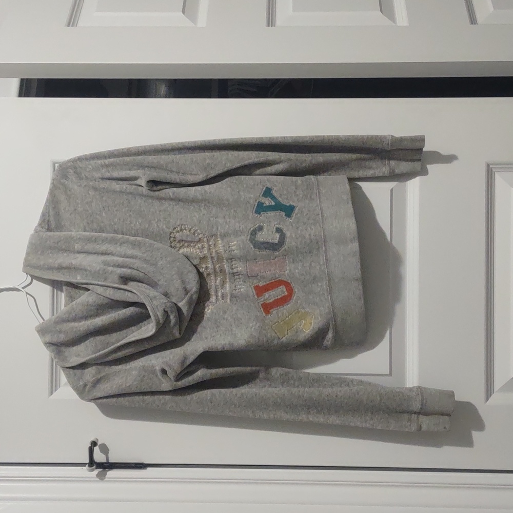 Terry juicy couture zip up
